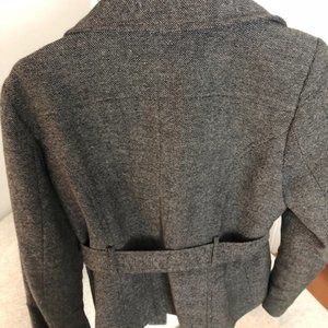 Zara fall/spring hip cut tweed coat